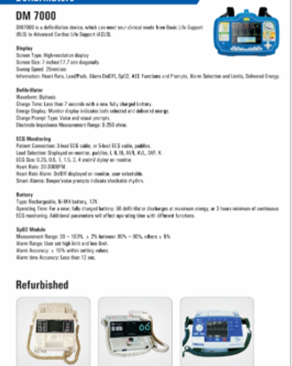 Monarch Defibrillator